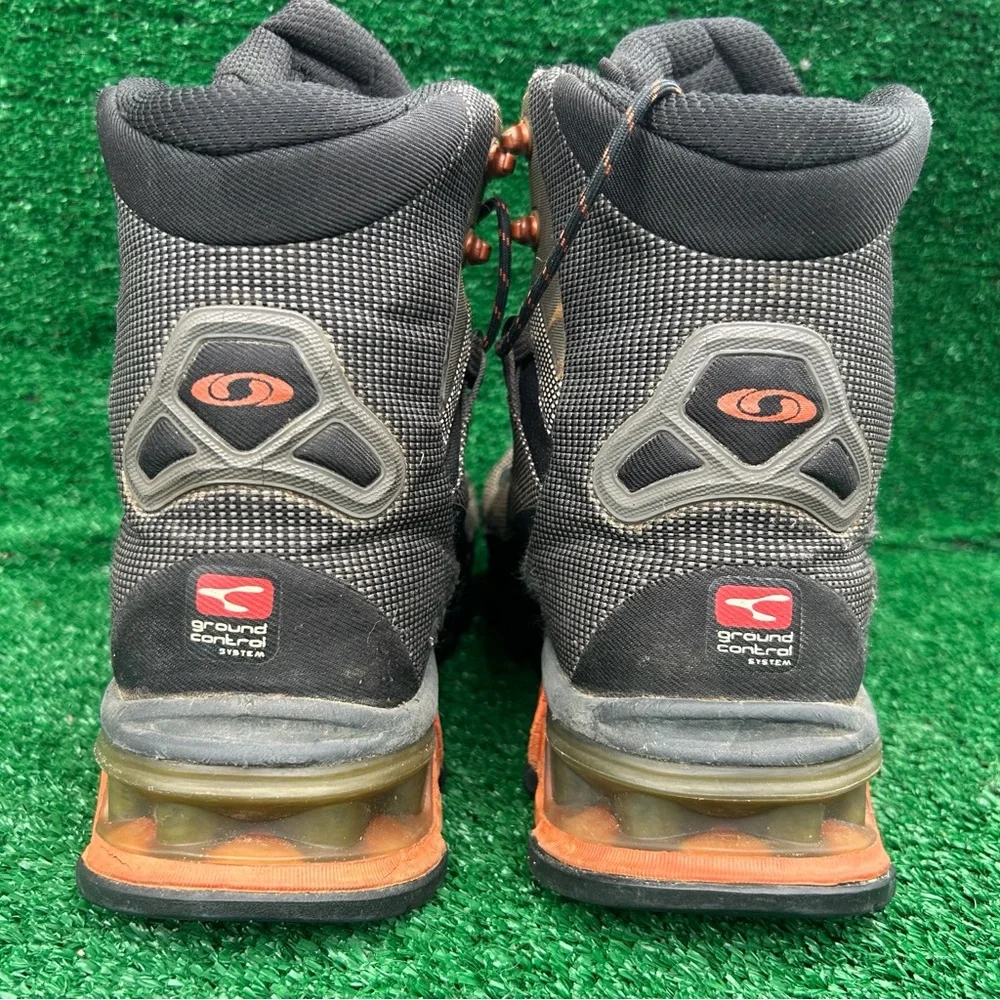 Salomon Gore-Tex Hiking Boots Mens Seamless Technology Ground‎ Control Black